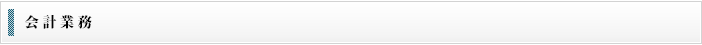 会計事務所業務